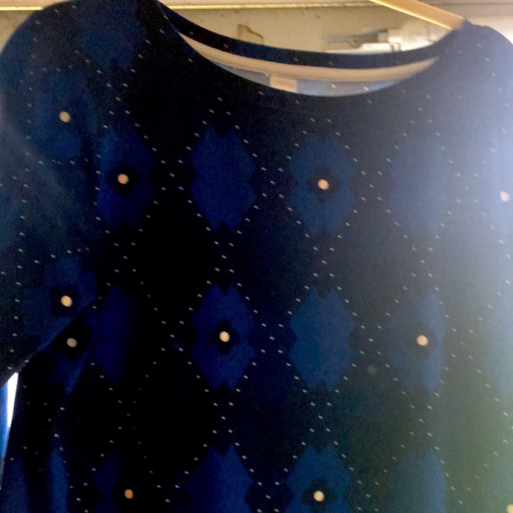 Navy blue tunic
